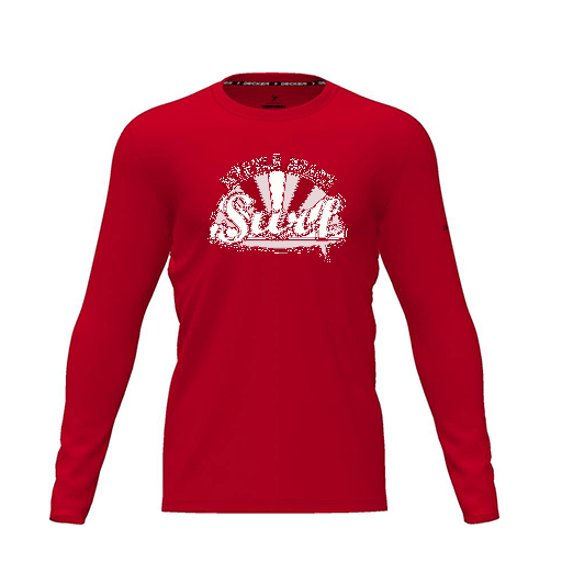 [FTLCDFRD-YXS-LOGO1] Dri Fit Performance T-Shirt (Youth XS, Red, Logo 1, Long Sleeve)