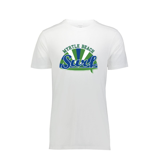 [FTSCUBWH-YS-LOGO1] Decker Youth Tri-Blend T-Shirt - Short Sleeve (Youth S, White, Logo 1)