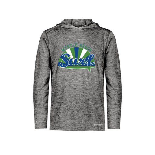 [FOLHCGBK-YS-LOGO1] Decker Youth Charge Hoodie (Youth S, Black, Logo 1)