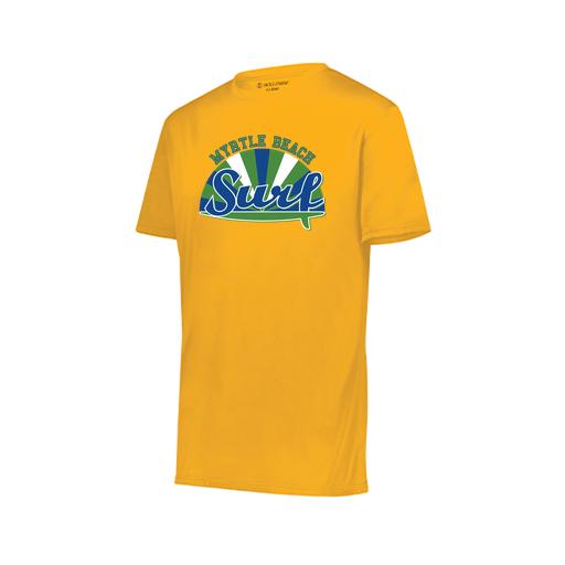 [222819.025.XXS-LOGO1] Youth Movement Dri Fit Shirt (Youth XXS, Athletic Gold, Logo 1)