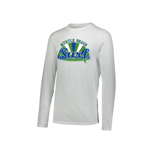 [FTLCUBWH-YS-LOGO1] Youth LS Ultra-blend T-Shirt (Youth S, White, Logo 1)