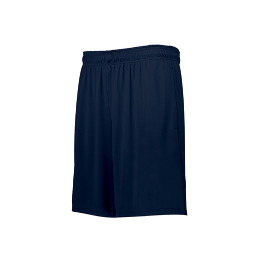 [229611.065.S-LOGO4] Decker Youth Swift Short (Youth S, Navy, Logo 4)